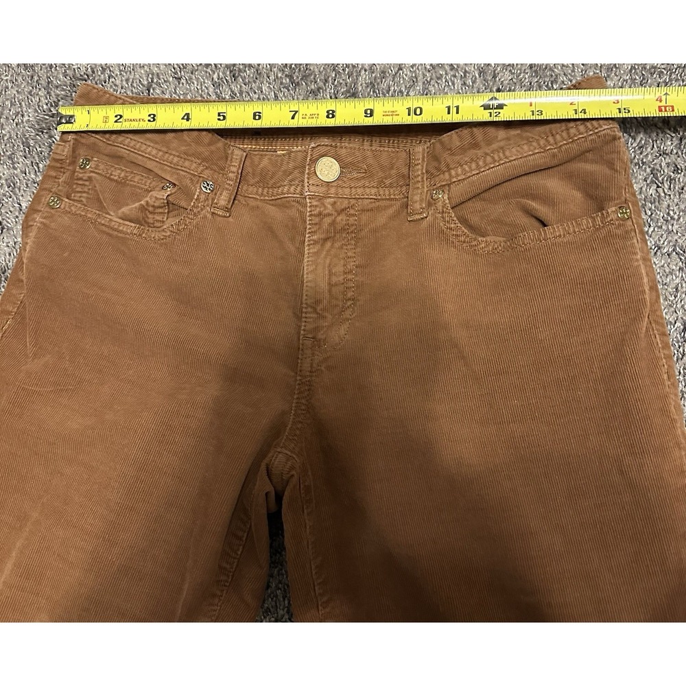 Tory Burch Tan/Brown Corduroy Pants Boot Cut/Flare - Sz 28 - Picture 9 of 15